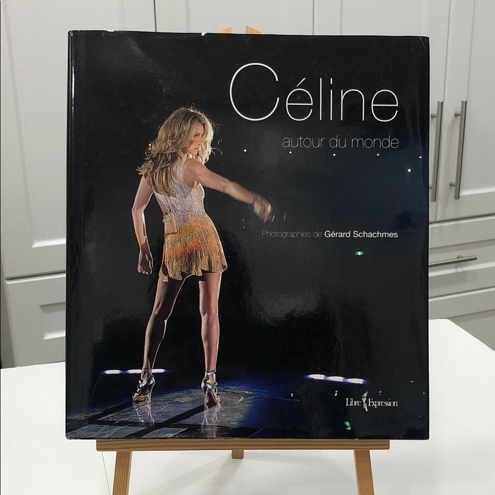 Céline (Dion) Autour du Monde Hardcover Coffee Table Photo Book | French Edition